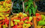 Peppers produce a variety of natural pesticides, including capsaicin. Peppers by James Walsh via Flickr.